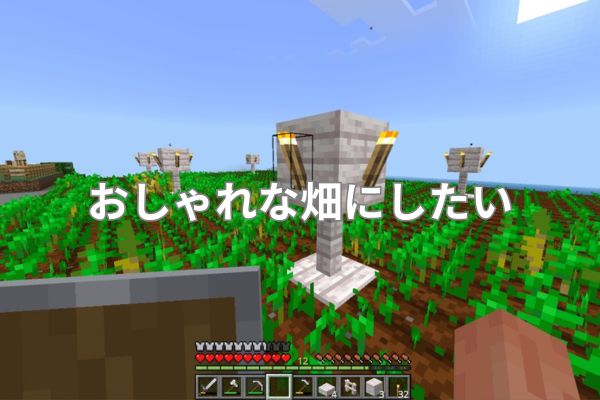 おしゃれな畑にしたい