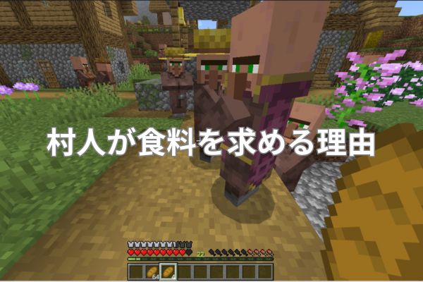 村人が食料を求める理由