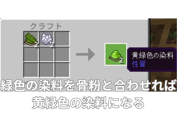 黄緑色の染料の作り方